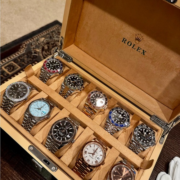 Rolex Multi Watch Storage Display Box - Picture 7 of 11